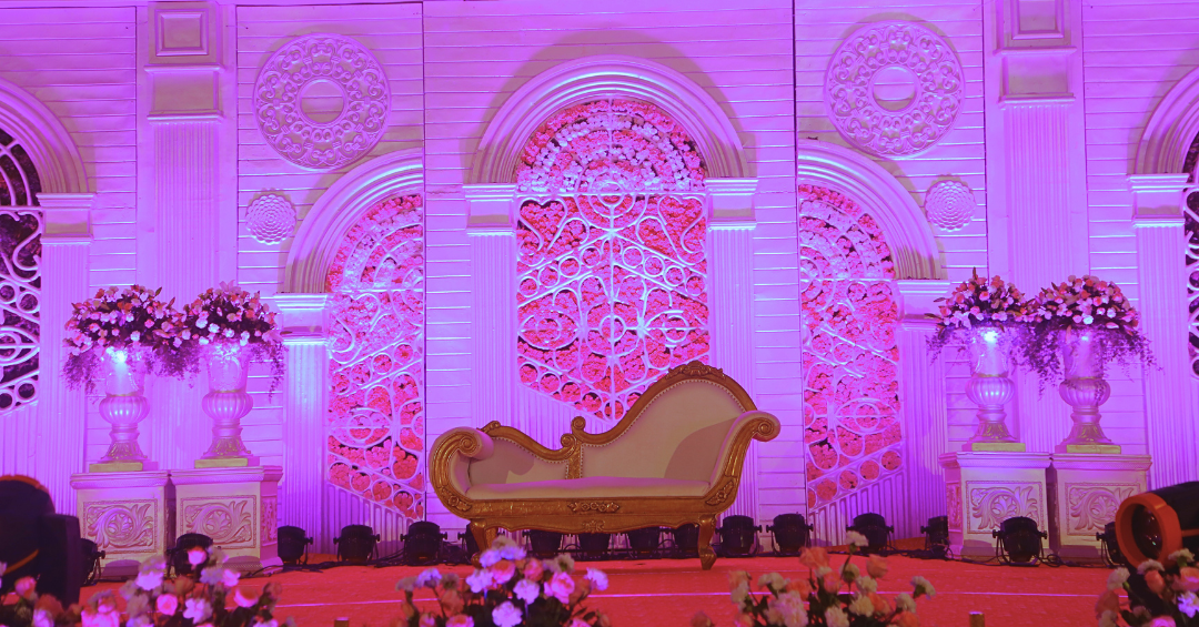 Stage Decor for Engagement Ceremony